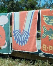 Artist Cotton Beach Towels / Mini Blankets