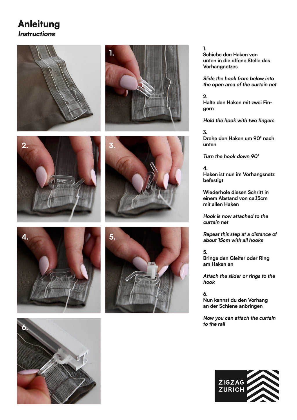 Verdunkelungsvorhang col. Hellblau - Mattes Satin-Gewebe - Extra breit –  ZigZagZurich, image size:1024x1448