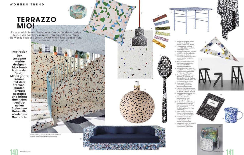 Annabelle Magazine x ZigZagZurich - Terrazzo Time