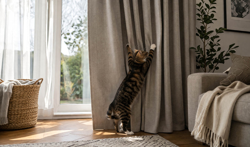 Cat-Proof Curtains: How to Choose Durable, Pet-Friendly Fabrics