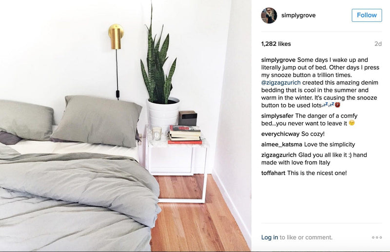 Simply Grove x ZigZagZurich New Jeans Bedding