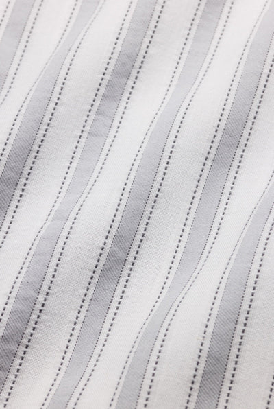 Cotton Bedding "Casa Mare" in San Marino Blue Stripe-ZigZagZurich