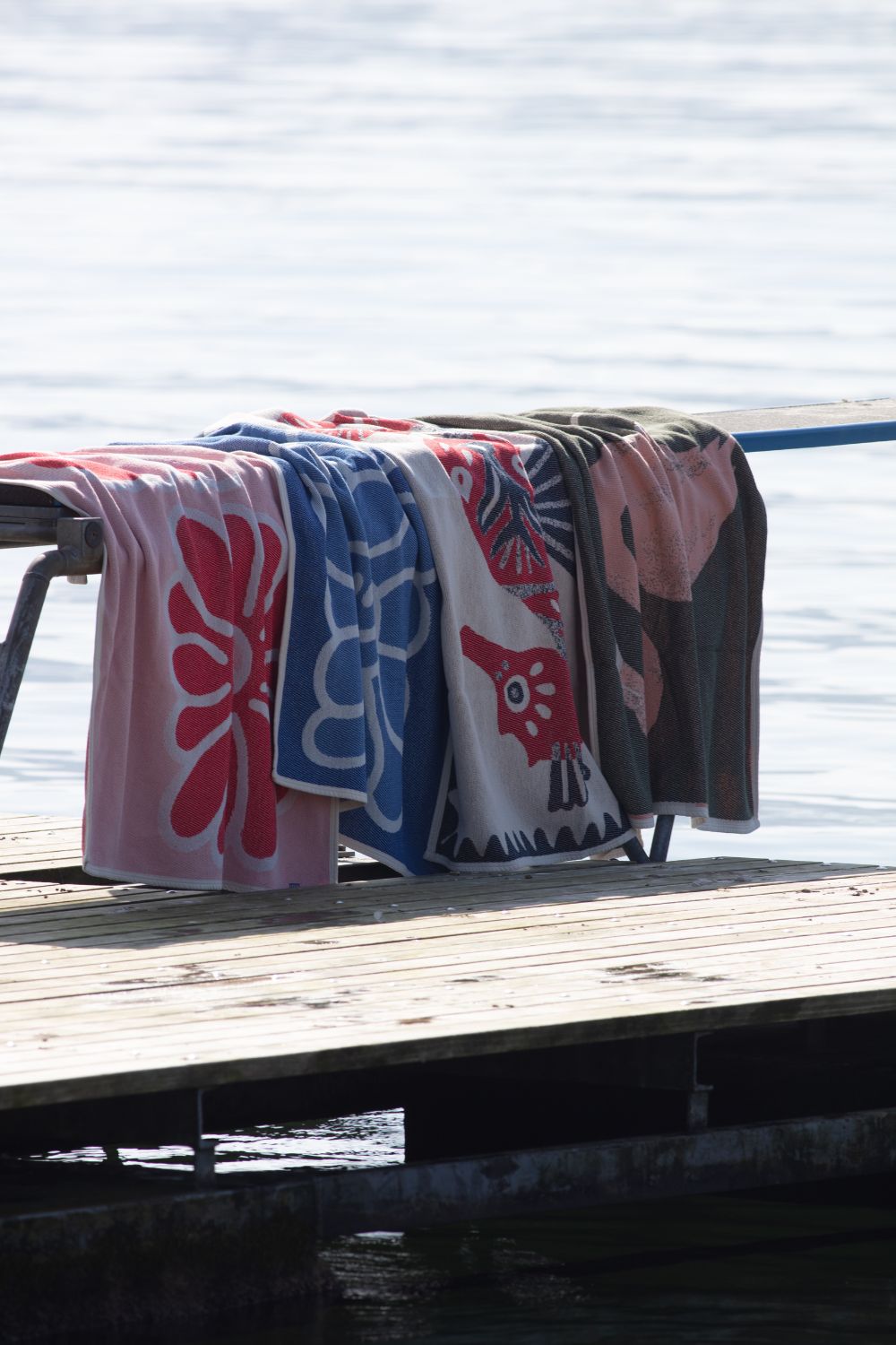 Cotton Beach Towel & Mini Blanket “Peace” by Jody Barton