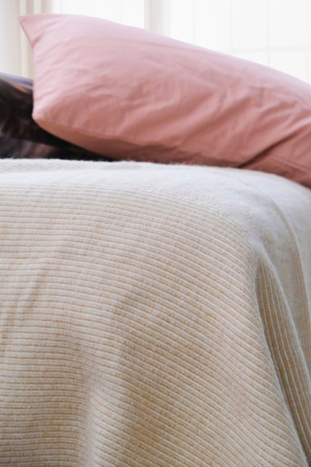 Bedspread Norwegian Wool - Camel – ZigZagZurich
