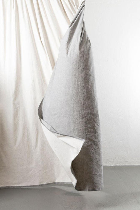 Cotton & Linen Curtains "Belize" in Sand & Stone Colors