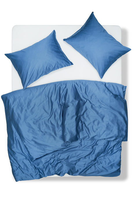 Egyptian Cotton Sateen Bedding in Blue Color