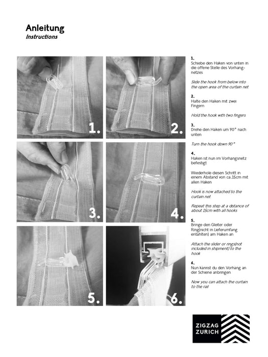 Egyptian Cotton Curtains in Denim Color