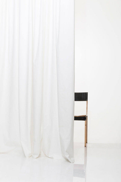 Egyptian Cotton Curtains in White Color