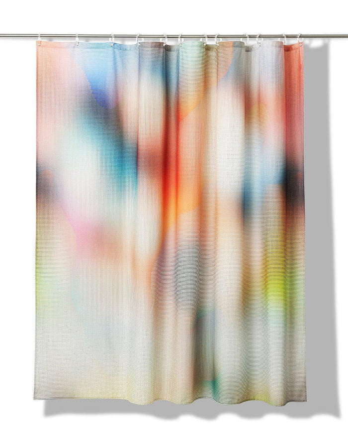 Artist Cotton Shower Curtain "Falster" by Christoffer Joergensen