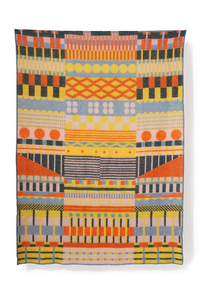 Wool Blanket "Gunta" by Sophie Probst & MIchele Rondelli