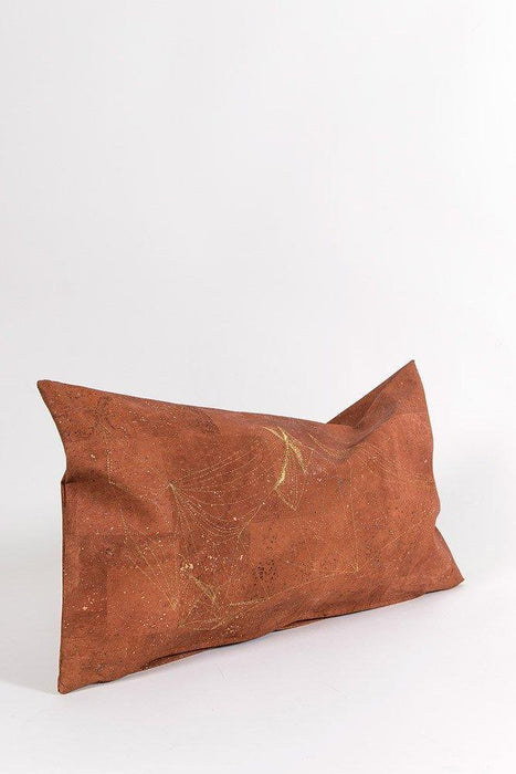 Cork Pillows and Cushions Hand Embroidered by Carmen Boog