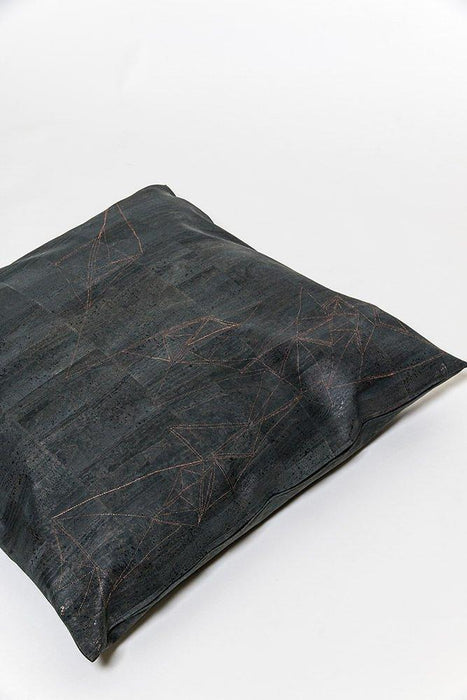 Cork Pillows and Cushions Hand Embroidered by Carmen Boog