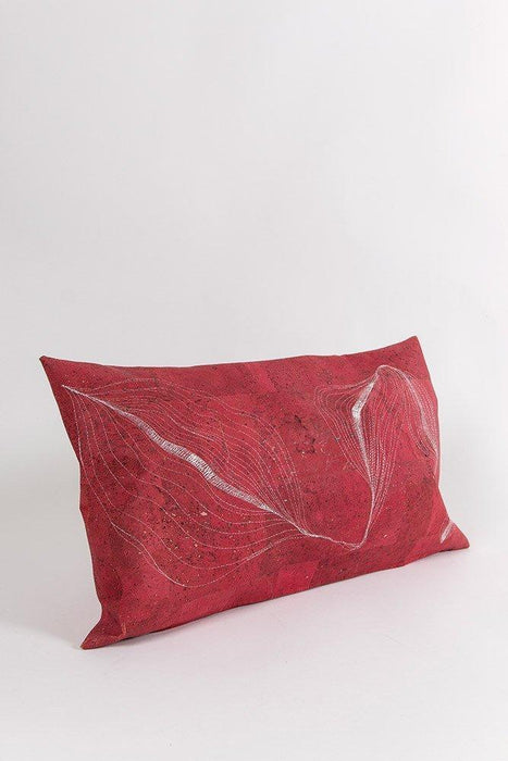 Cork Pillows and Cushions Hand Embroidered by Carmen Boog
