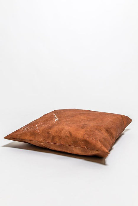 Cork Pillows and Cushions Hand Embroidered by Carmen Boog