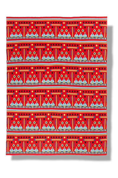 "K-One" Couverture En Laine Mérinos Par Nathalie Du Pasquier & George Sowden: Édition Limitée !