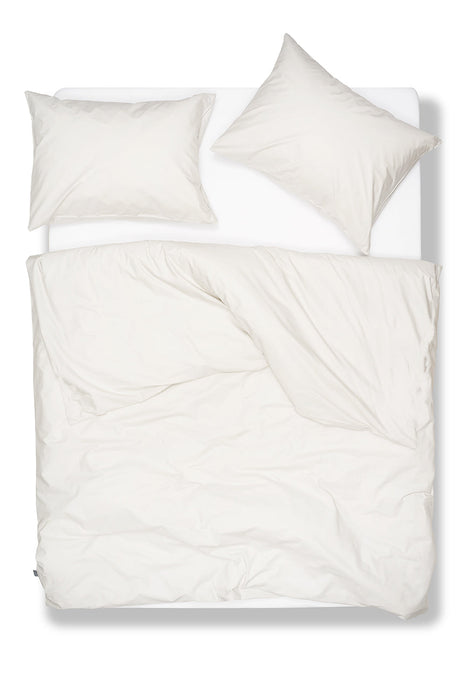Pima Cotton Percale Bedding in Light Grey Color
