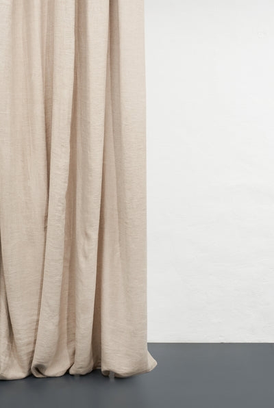Schwere Leinenvorhang „Maximus“ in Beige