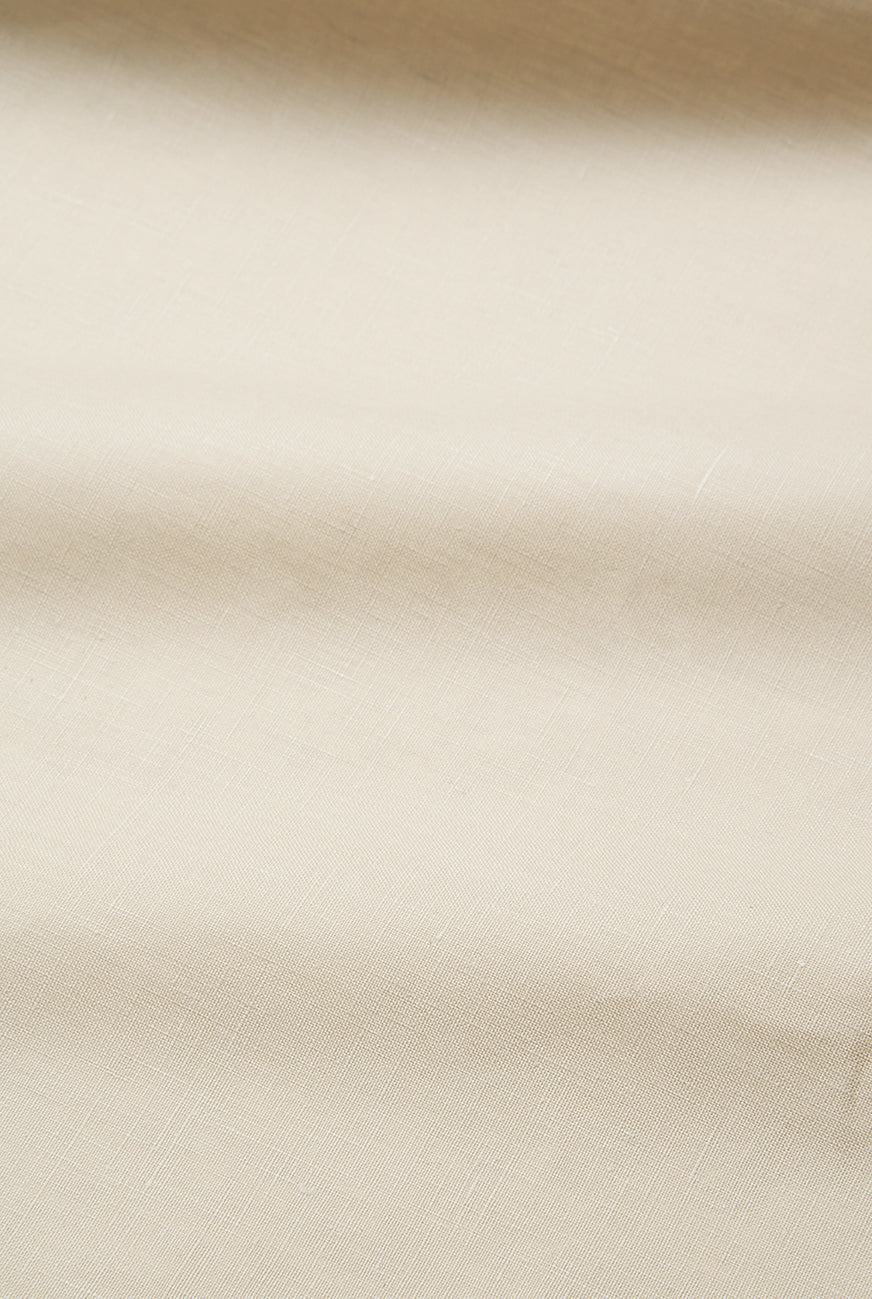 Rideau De Douche En Lin Premium 240×200 Cm – Imperméable & Anti-Moisissure – Café Clair – Salle De Bain Élégante & Saine