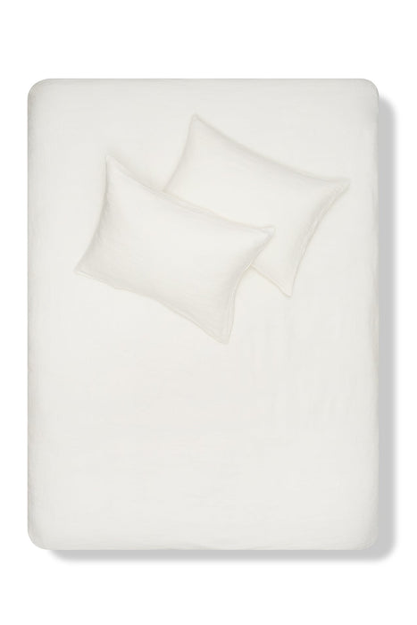 Linen Bedding Panama in Natural White Color