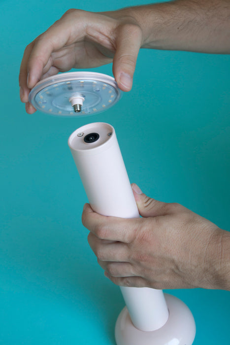 Portable Lamp "PL 2.01" by SOWDEN in Yellow White Blue Color