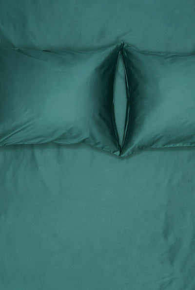 "Pétrole" Literie en Sateen de Coton Egyptien