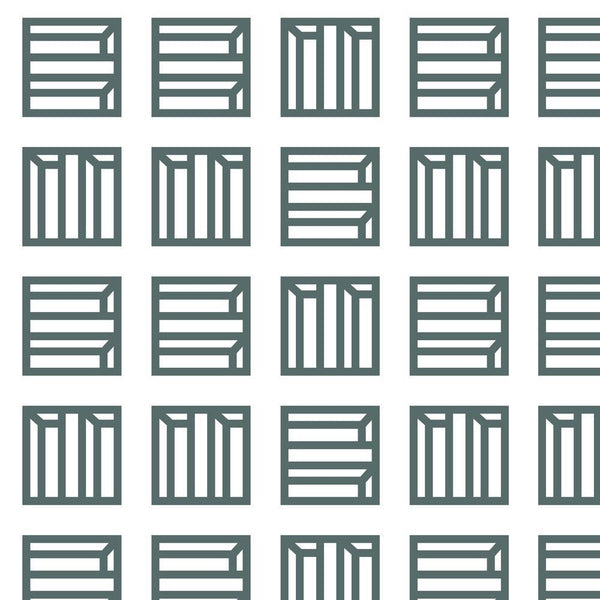 Wallcovering & Wallpaper "Pieces" by Nathalie Du Pasquier & George Sow