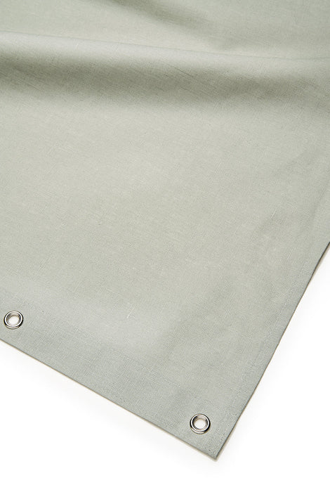 Linen Shower Curtain in Sage Green in 4 Sizes