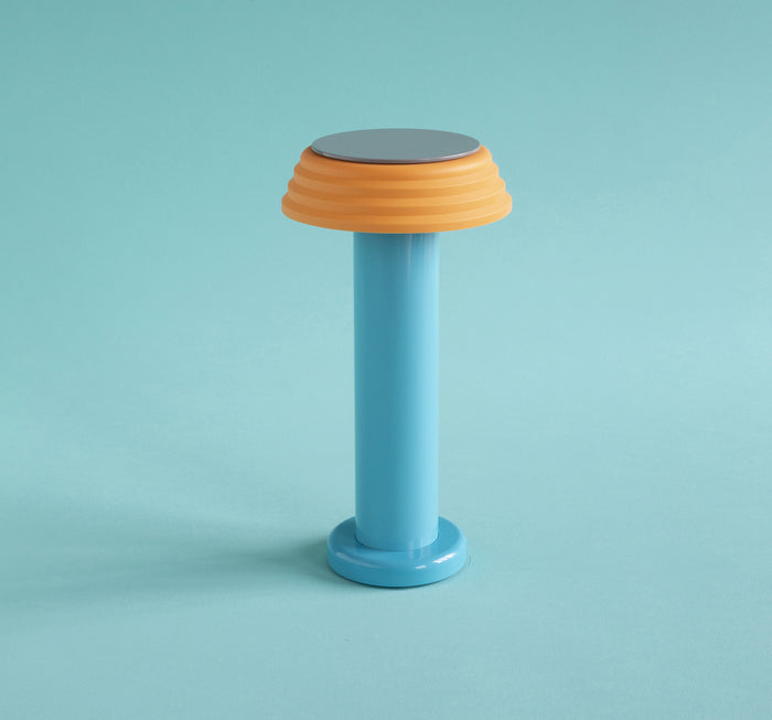 Portable Lamp "PL 1.01" by SOWDEN in Blue or Orange Color