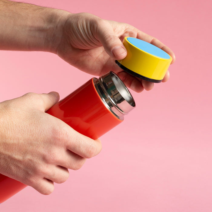 Thermal Flask by SOWDEN - Red Multi Color