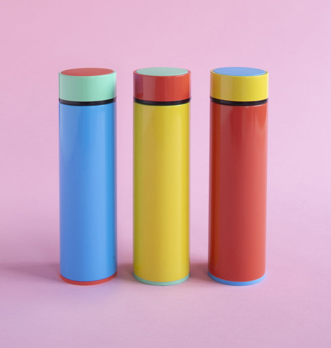 Thermal Flask by SOWDEN - Red Multi Color