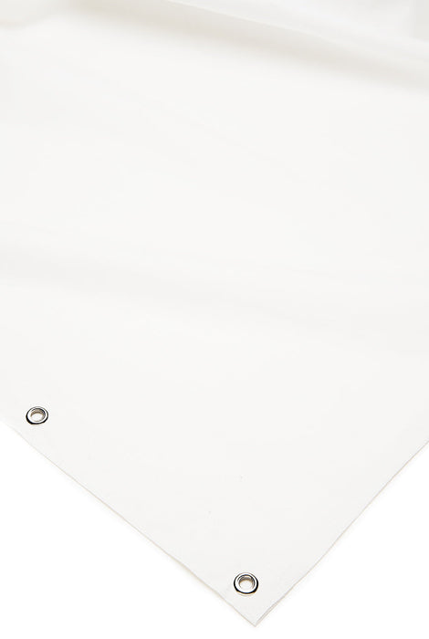 Linen Shower Curtain in White in 4 Sizes
