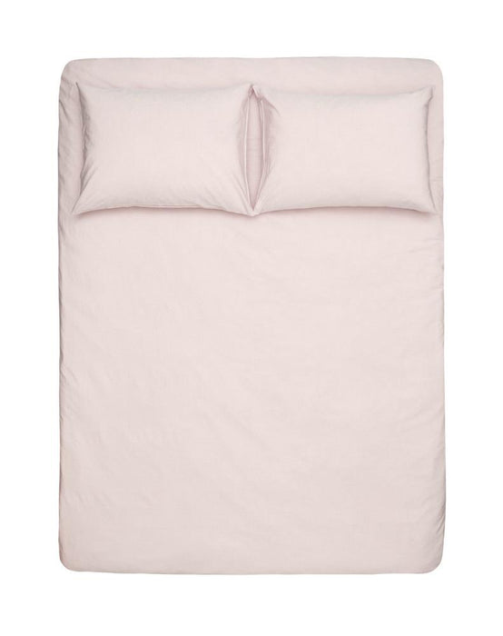 Vintage Egyptian Cotton Bedding in Rose Blush Color