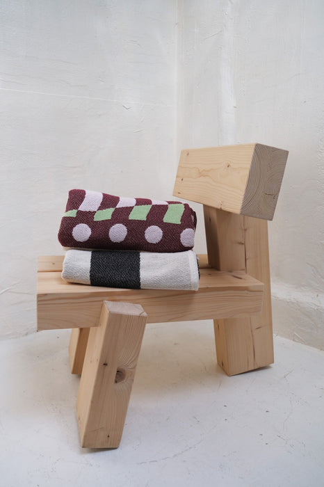 Cotton Blanket “Morcote” by Paolo Giacomazzi-ZigZagZurich