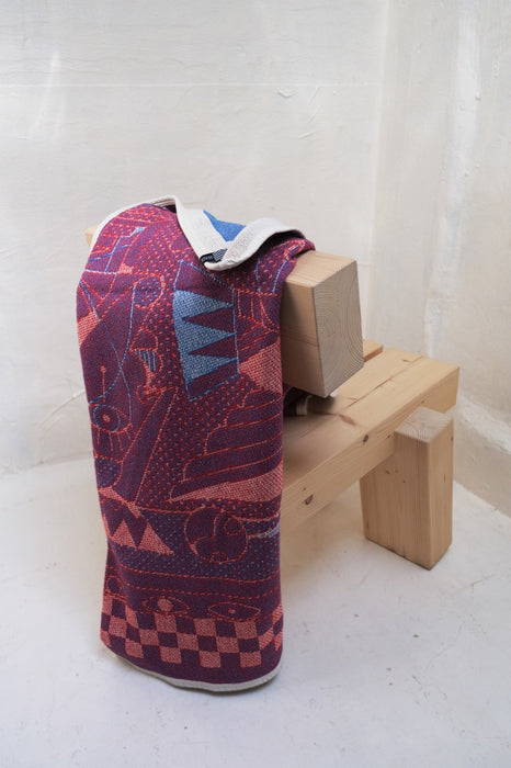 Cotton Blanket “Vision” by Yoaz-ZigZagZurich