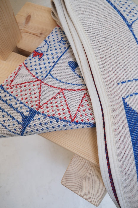 Cotton Blanket “Vision” by Yoaz-ZigZagZurich