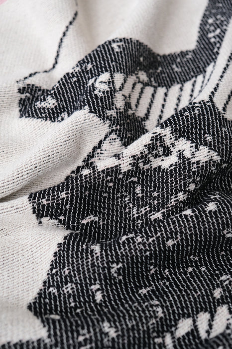 Cotton Blanket "Zukki"by Zukunft x ZigZagZurich - Limited Edition