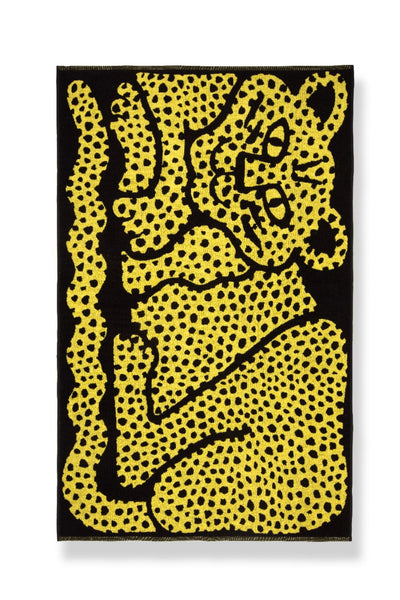 Locarno Film Festival Beach Towel “Dotty Leopard” by Jody Barton - XL 100% Cotton-ZigZagZurich