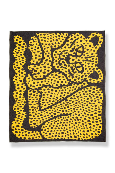 Couverture en coton « Dotty Leopard » par Jody Barton | Locarno Film Festival