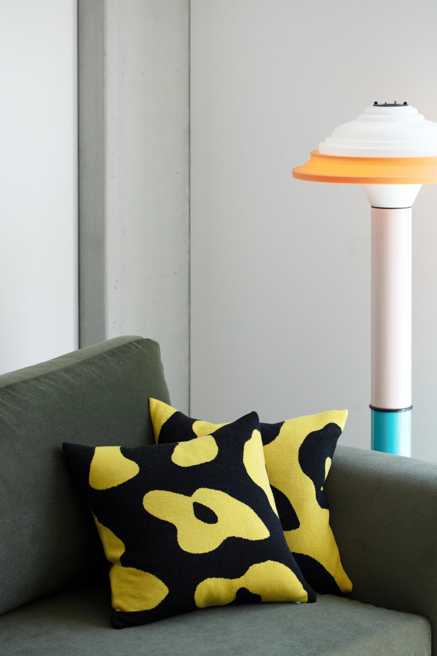 Locarno Film Festival Cashmere Cushion “Pardo Spot Two” by