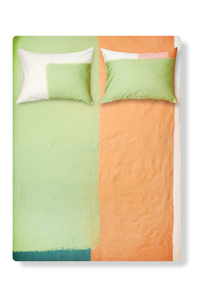 Künstler Bettwäsche "Earthy Green" von Kleopatra Moursela