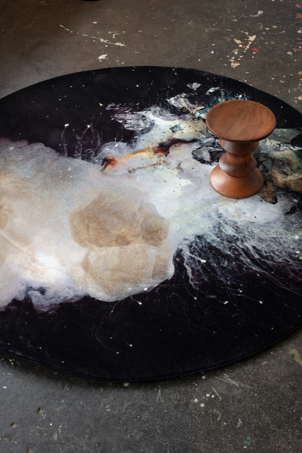 Bomb Exploding Rug