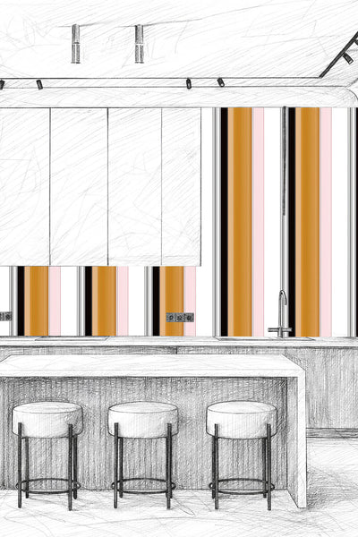 Wallpaper "Stripe Tease 16" by Michele Rondelli