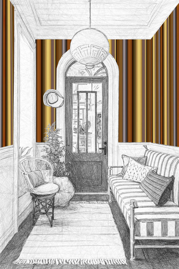 Wallpaper "Stripe Tease 26" by Michele Rondelli