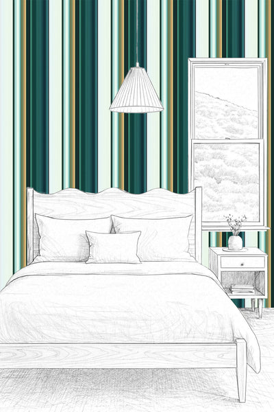 Wallpaper "Stripe Tease 30" by Michele Rondelli