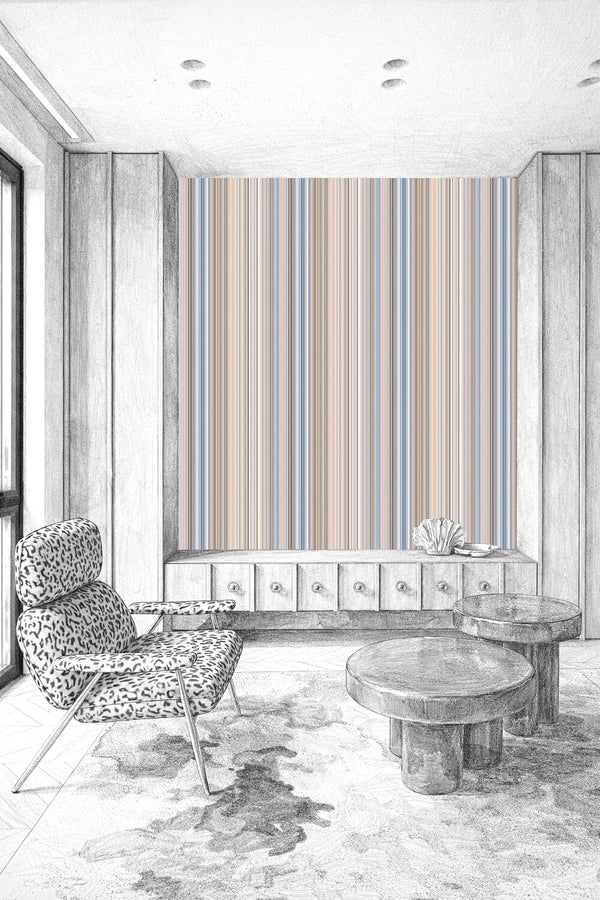 Wallpaper "Stripe Tease 49" by Michele Rondelli