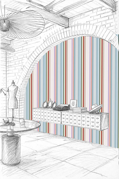 Wallpaper "Stripe Tease 51" by Michele Rondelli