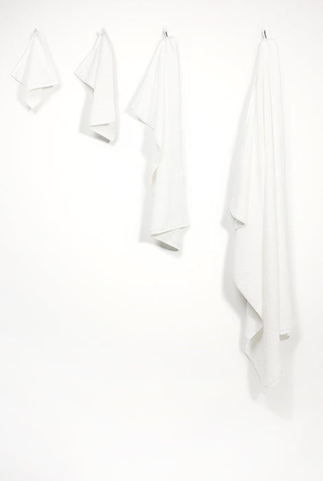 Organic Cotton Towels - White-ZigZagZurich