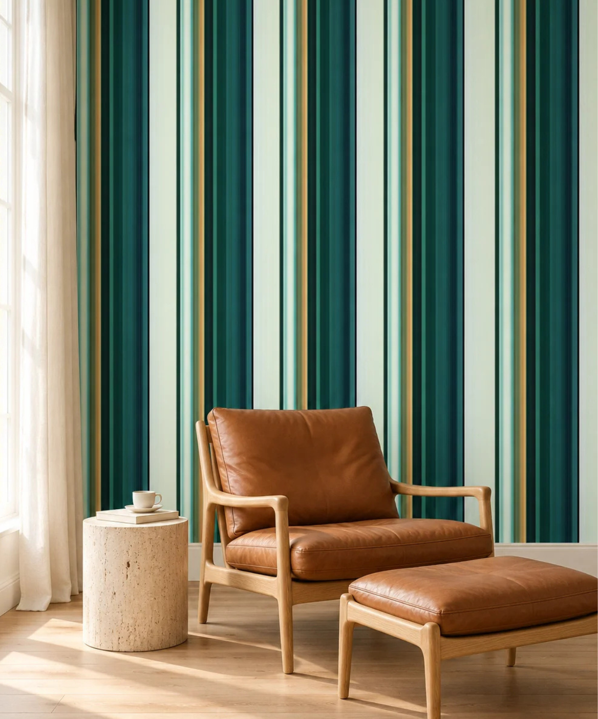 Striped Wallpaper: How Colour, Rhythm and Scale Transform a Room