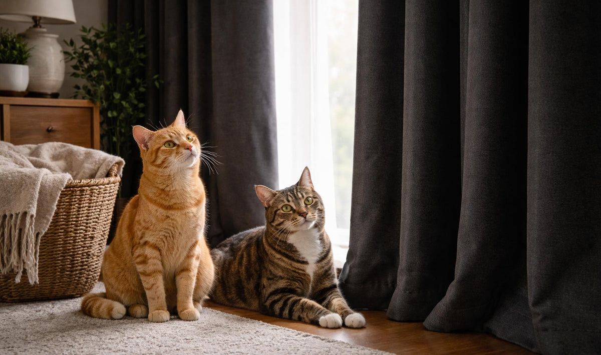Smart Design Choices That Reduce Cat Interaction With Curtains