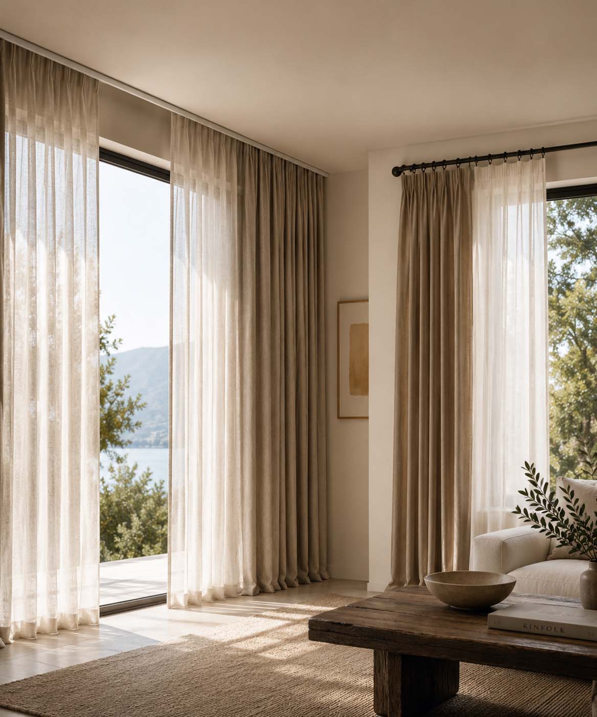 Ceiling Mounted vs Wall Mounted Curtains